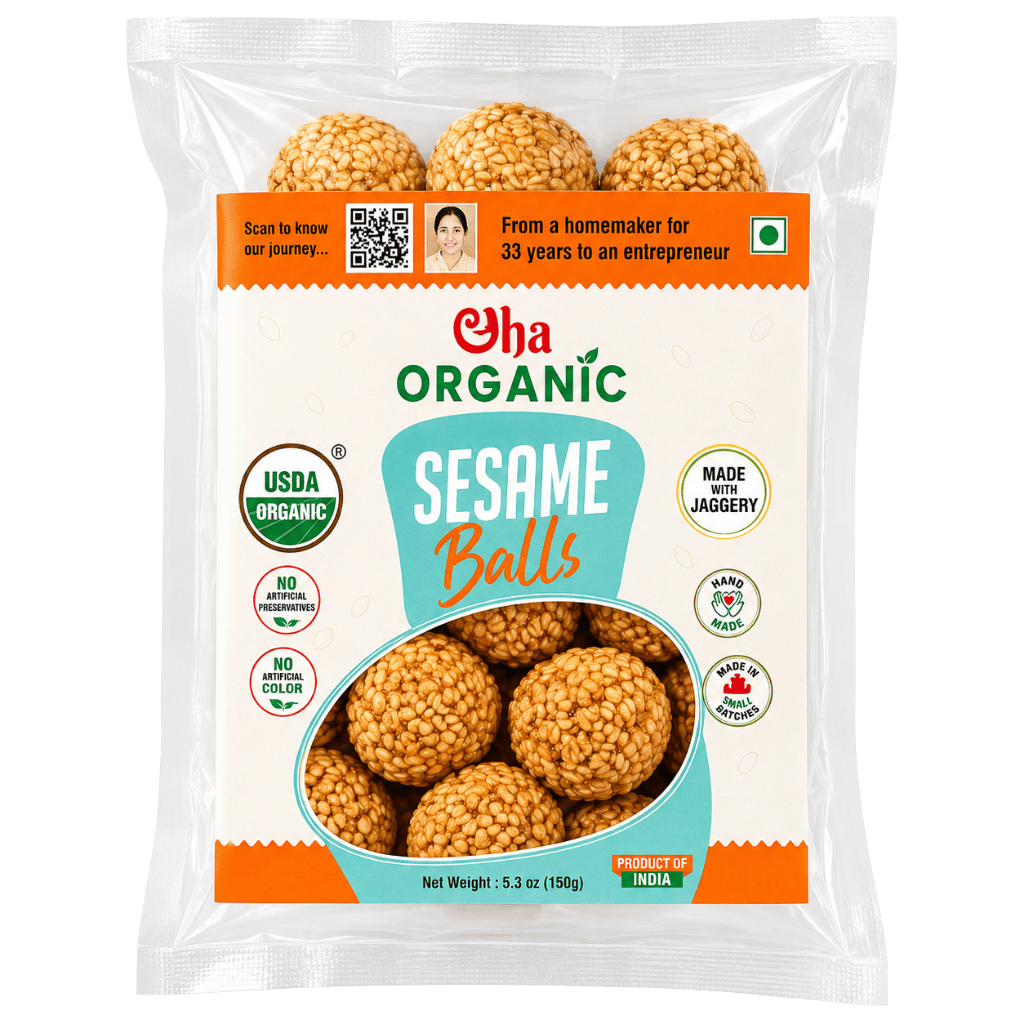 Aha Organic Sesame Ball 150 g buy online USA - 1